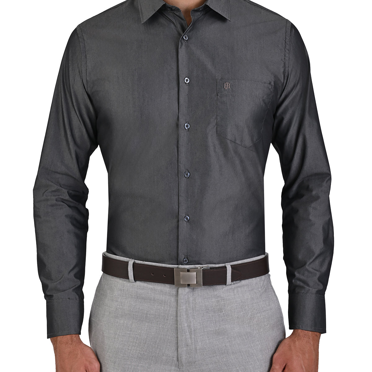 Camisa de Vestir John Henry Slim Fit Tornasol