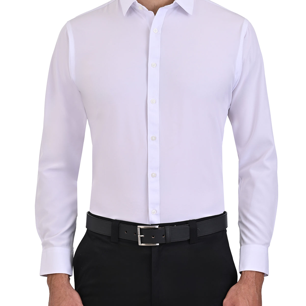 Camisa de Vestir Performance Slim Fit John Henry