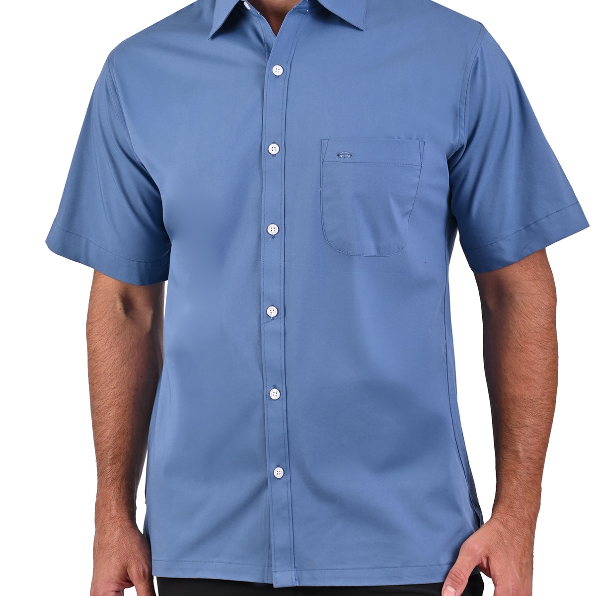 Camisa Casual Manga Corta Corte Americano Mariscal