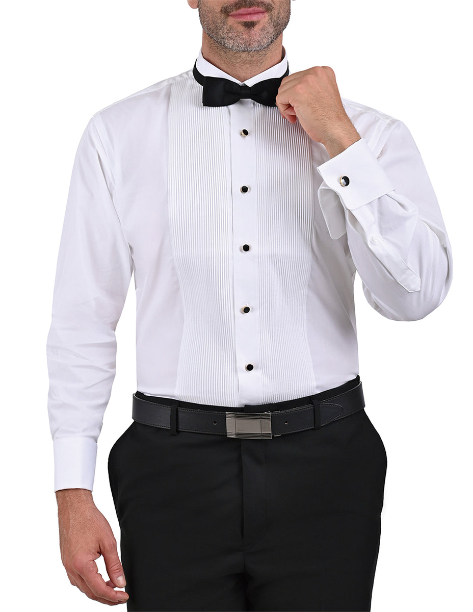 Camisa Popelín Cuello Pico · Negro · Camisas | Massimo Dutti