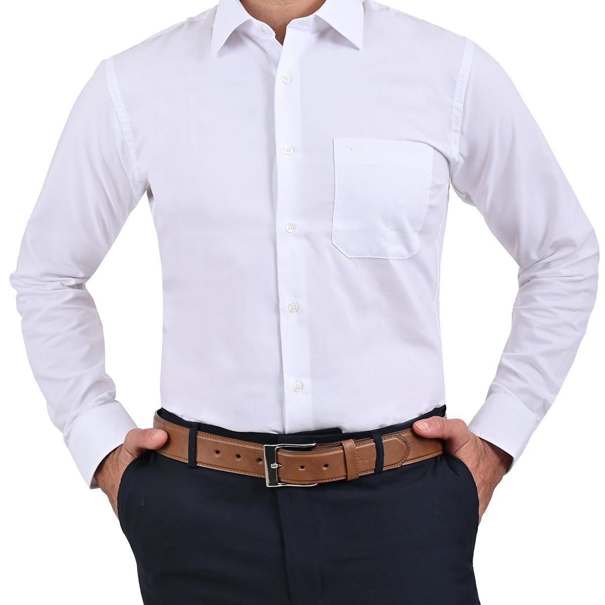 Camisa de Vestir en Corte Slim Fit