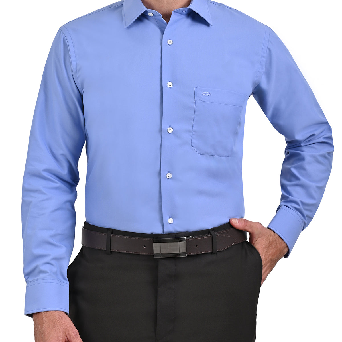 Camisa de Vestir en Corte Slim Fit