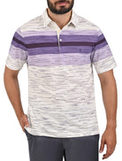 Playera Polo John Henry con líneas horizontales - Playera polo de manga corta para hombre John Henry con diseño de líneas horizontales, corte clásico, colores variados, imagen 9
